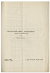 Moe Howard's 27pp. Script Dated May 1950 for The Three Stooges Film ''Merry Mavericks'' -- With Annotations in Moe's Hand Including His Signature -- Very Good Condition